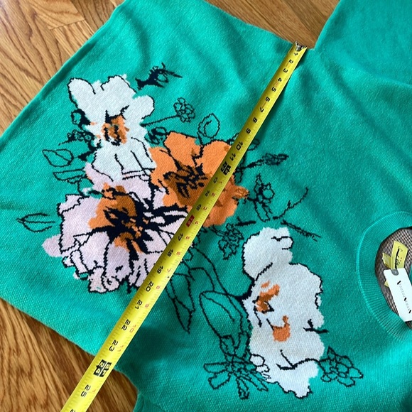 Anthropologie x Sonal Nathwani Camryn Cropped Crewneck Sweater Size XL NWT - Picture 8 of 15